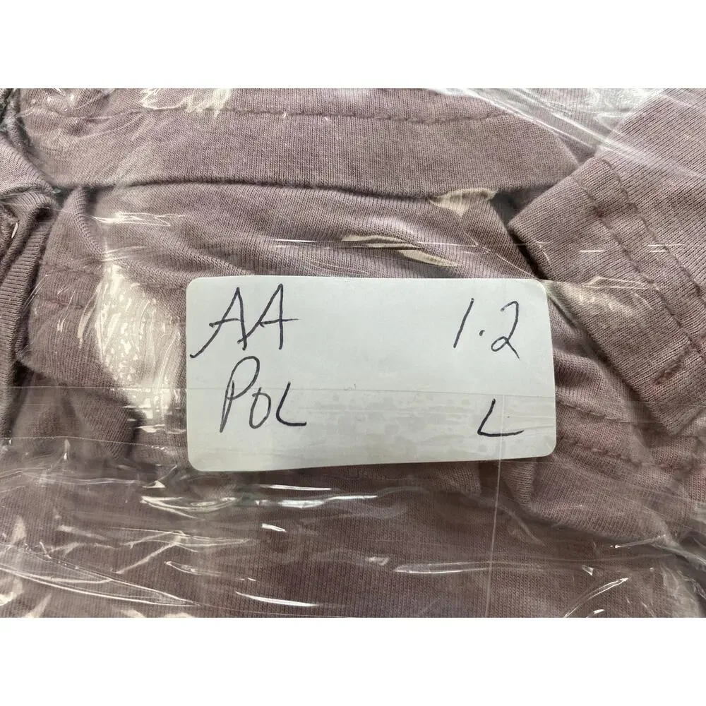 POL Dress Womens Large Dusty Pink Crochet Trim Maxi Boho Flowy Festival Slip Sun - Picture 13 of 13